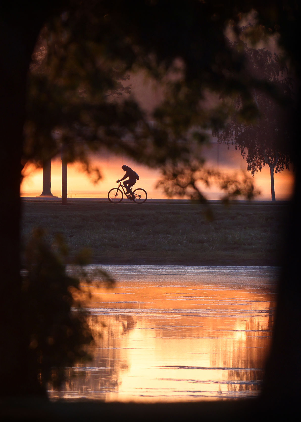 Pedal pusher out for an early ride